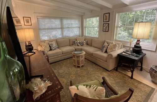Highlands Cottage | Misty Mountain Cottage. Scaly Mtn enchanting 3 bedroom/2 bath, sleeps 6+fire pit