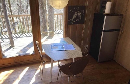 Slade House | Bird Nest Cabin: A Charming Hideaway Close to Natural Bridge, Dining, and Trails