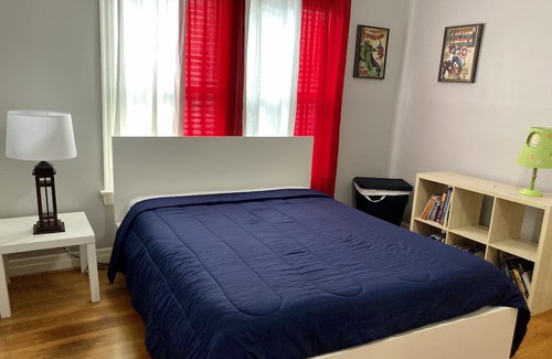 Montrose Apartment | Buffalo Bayou and Montrose - 3Br/1Ba King Bed