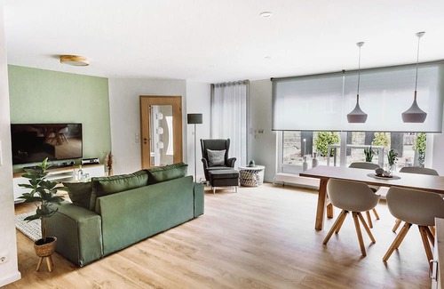 Alme Apartment | Pure relaxation: Brilon vacation apartment with a forest feel for the whole family!