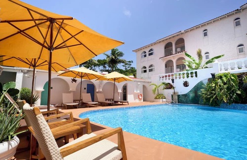 Morne Rouge House | Elegant Deluxe Villa w/ Sea View Balcony, Non-Motorized Water Sports & Pool