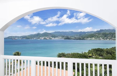 Morne Rouge House | Elegant Deluxe Villa w/ Sea View Balcony, Non-Motorized Water Sports & Pool