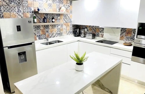 Villa Juarez Apartment | Terrace in Lagunas Luxurious Condo