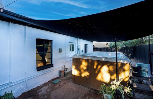 Swan Way Park House | Charming central 2-bedroom home in terrific Tucson with an InFit Swim Spa