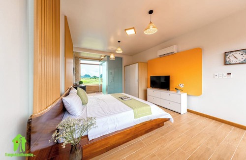 Ninh Binh House | Trang An Ao Dai Homestay - Double room with field view - Tam Coc room
