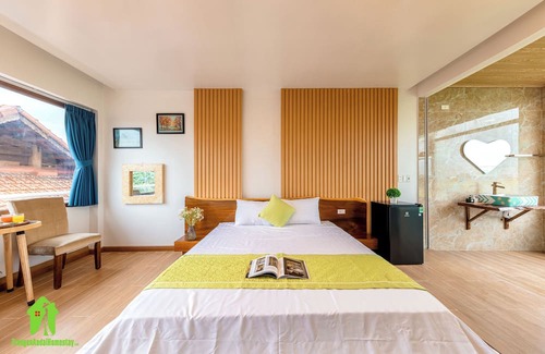 Ninh Binh House | Trang An Ao Dai Homestay - Double room with field view - Tam Coc room