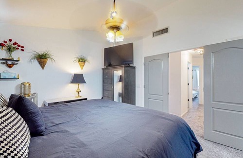 East Mesa House | Escape to this arcade retreat w/ private pool