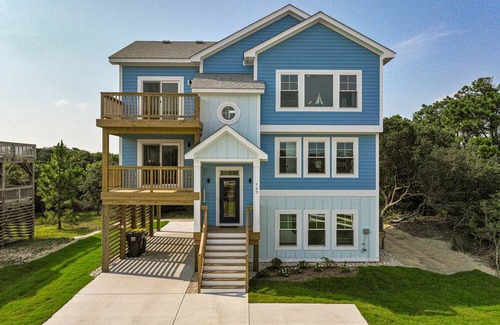 Ocean Sands House | Brand new 6 Bedroom home with 4 masters bedrooms and short walk to the beach