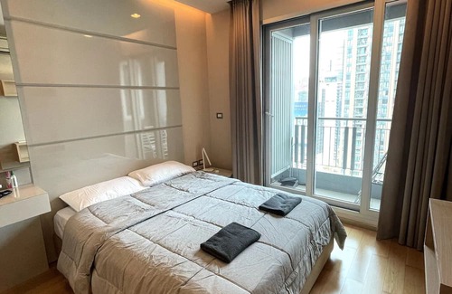 Makkasan Apartment | Chic Luxury Retreat in Asoke, Bangkok