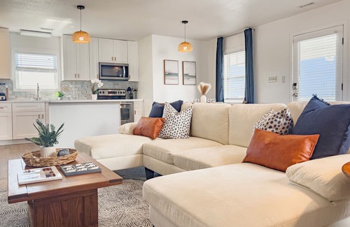 Frisco Apartment | Escape to Seabreeze OBX, a light-filled retreat in Frisco, NC.