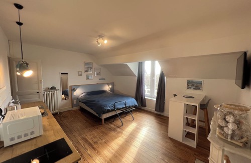 Tilly-sur-Seulles Apartment | Entre Caen et les Plages ! Appartement Les Cabines, L'esprit mer au Manoir