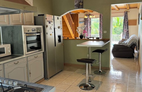 Sainte-Rose House | Le Volcan - Swimming pool and barbecue