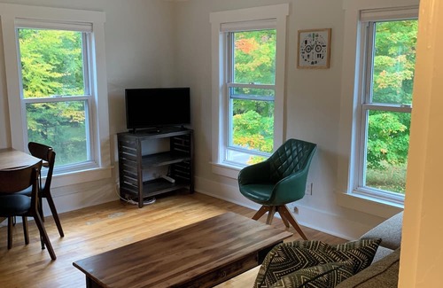 Morrisville Condo | Stowe Lofts-Cozy 2-bedroom condo, peaceful on the Stowe/Morristown line WiFi, AC