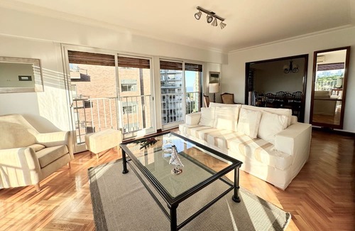 Olivos Apartment | Very bright, spacious apt on the tenth floor, quiet, sunny and 4B 3.5B in Olivos