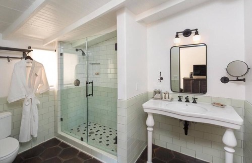 Warm Sands House | Melvyn's Suite w/ Private Patio! Sofa, Living Area, Ingleside Estate