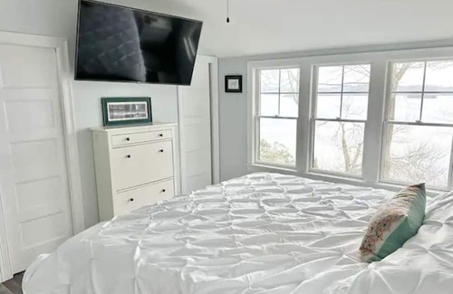 Mashpee House | 238 Pimlico Pond- Lakefront Retreat w. private dock, water views, pet-friendly!