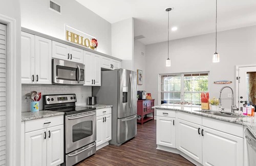 St. Augustine House | Cozy Family Home w/ Private Pool | Acre Lush Green