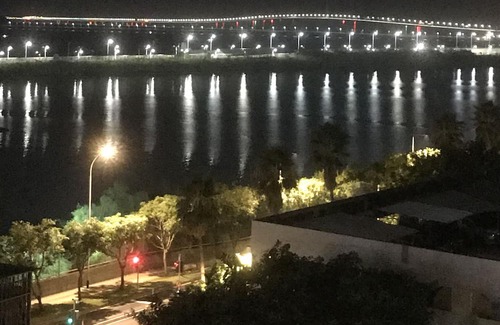 Macau Apartment | Cozy Getaway at Oriental Lisboa with Stunning HKZMacau Bridge View