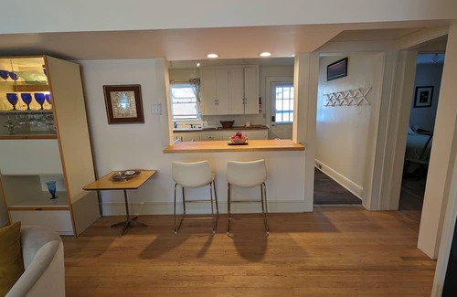Hendersonville House | Downtown Duplex, +Pets!nShort 3 block walk to Main St.nFenced Yard, NO Pet Fee!