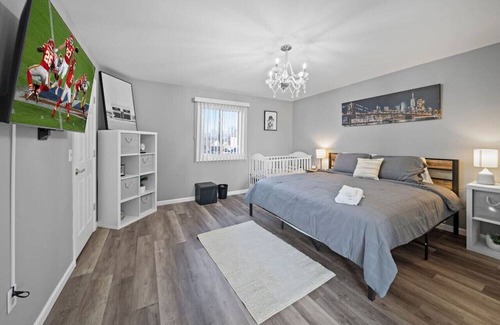 Chesterfield House | Elegant Oasis: 4-Bedroom Home Away from Home