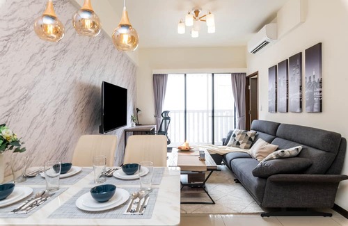 Ximending Condo | 2B1bLK, Stylish & Comfortable, 5 Min to Ximen MRT