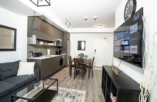 West Oak Trails Apartment | Unwind in Elegance! Luxury 1BR+Den Condo,
