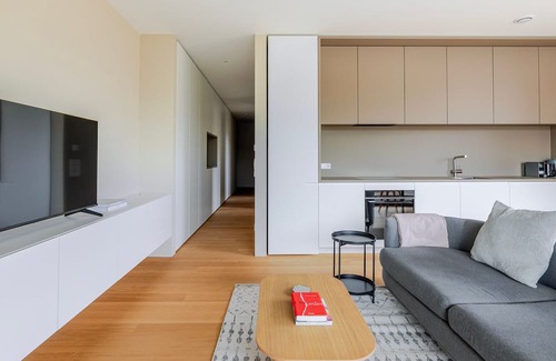 Kirchberg Apartment | Blueground | Kirchberg, balcony, nr Parc de Merl