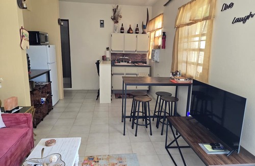Quebrada Fajardo Apartment | Stylish 1 bedroom apartment with fully stocked kitchen and large bathroom.