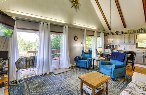 Zionville Cabin | Deck, Fire Pit, Games: Family Escape Near Boone