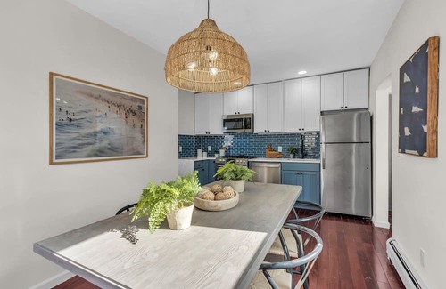 Highlands House | Tranquil Blue Coastal Charmer 2 or 4 bedroom Duplex in Highlands, NJ, WATERFRONT