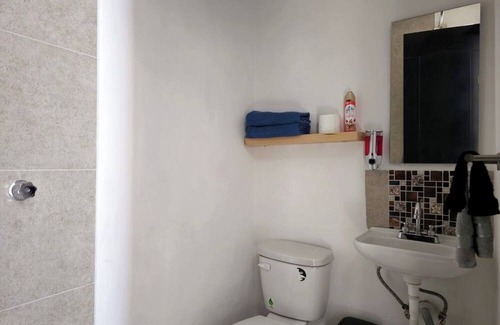 Santa Maria Tonantzintla House | Room with garden. Cholula