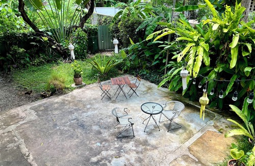Chang Phueak House | Sunny Bedroom with AC in Prime Location - Peaceful Stay in Modern Thai House