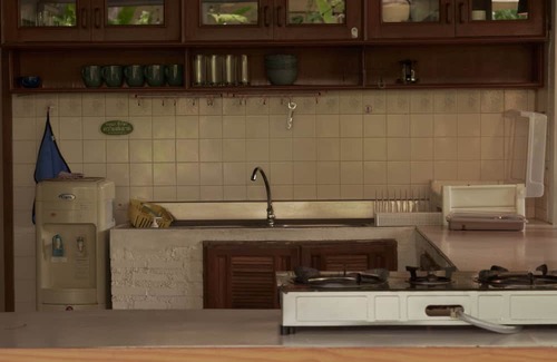 Chang Phueak House | Bright and Cozy Bedroom with AC in a Stylish Thai House, Primary Location.