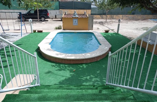 Alhama de Murcia House | Country House 'La Solana' with Private Pool, Wi-Fi and Air Conditioning