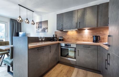 Viehhofen Apartment | Nice apartment for 8 people with WIFI, pool, TV, balcony, pets allowed and parking