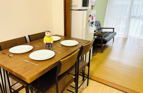 Ikuno House | Welcome to Doraemon-Themed Stay in Osaka! 🧳🐾nStep into the world of Doraemon