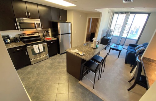 Aurora Highlands Apartment | Pentagon City Apartment with tons of amenities, pool, fitness, and free parking!