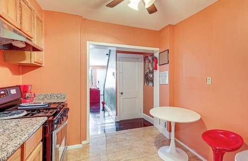 Chester House | Walk to Subaru Park: Retro Townhome w/Patio