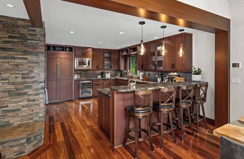 Easton Cabin | Enchanted River A-Frame. Secluded retreat with game room, hot tub, yard games!