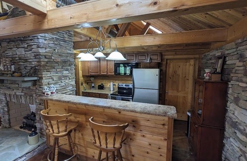 Ruffin Cabin | Charming 2-bedroom cabin with Hot Tub in quaint Reidsville, NC