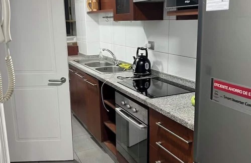 Downtown Santiago Apartment | Departamento 1D2B Centro Historico AC Key Intelligent