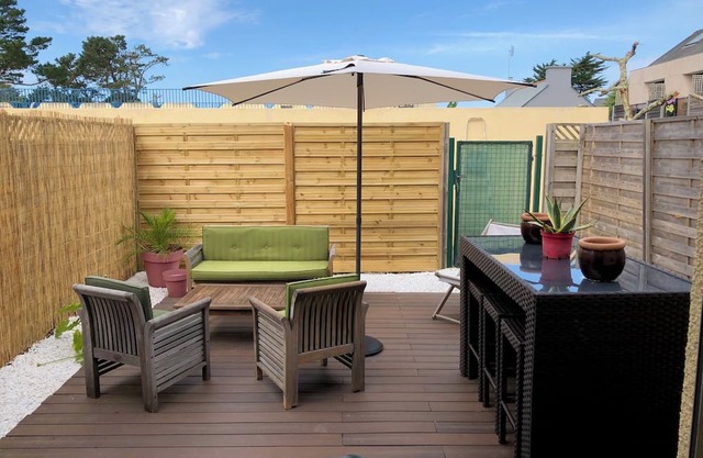 Appartement Bord de mer Ile-tudy - à 50m de la Plage, Animaux Acceptés