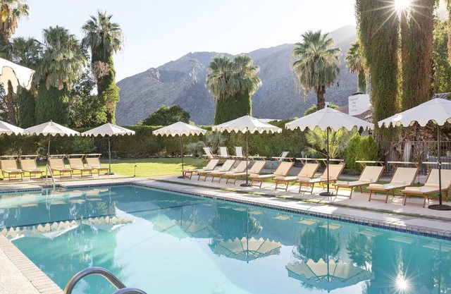 Indulge in Timeless Elegance: Palm Spring Retreat w/ Outdoor Pool