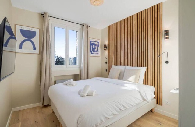 41.appart 4pers#1 Bedroom #père Lachaise #nation