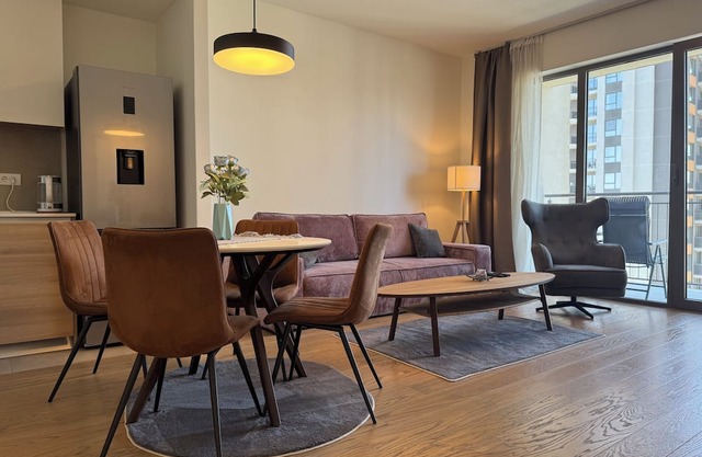 Belgrade Waterfront - River View Apartment with Breakfast and Parking included.