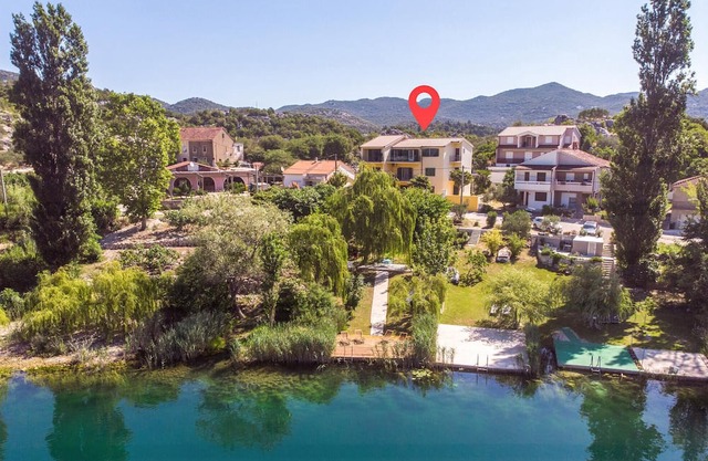 Nice apartment in Bacina with private swimming pool, can be inside or outside