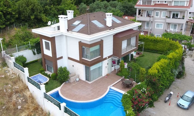Marmaris City Center Villa | Marmaris'te Müstakil Özel Havuzlu Jakuzili Villa
