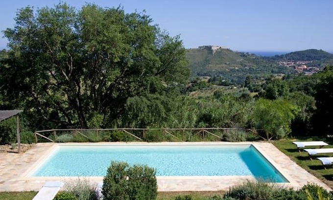 Porto Ercole House | Luxury garden pool villa for 18, Porto Ercole
