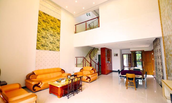 Huizhou Villa | 惠州惠林黄沙洞小隐私家温泉别墅带麻将ktv5房904