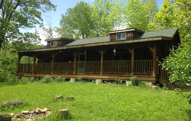 Soldiers Grove Cabin | Amish cabin on beautiful 40 acres